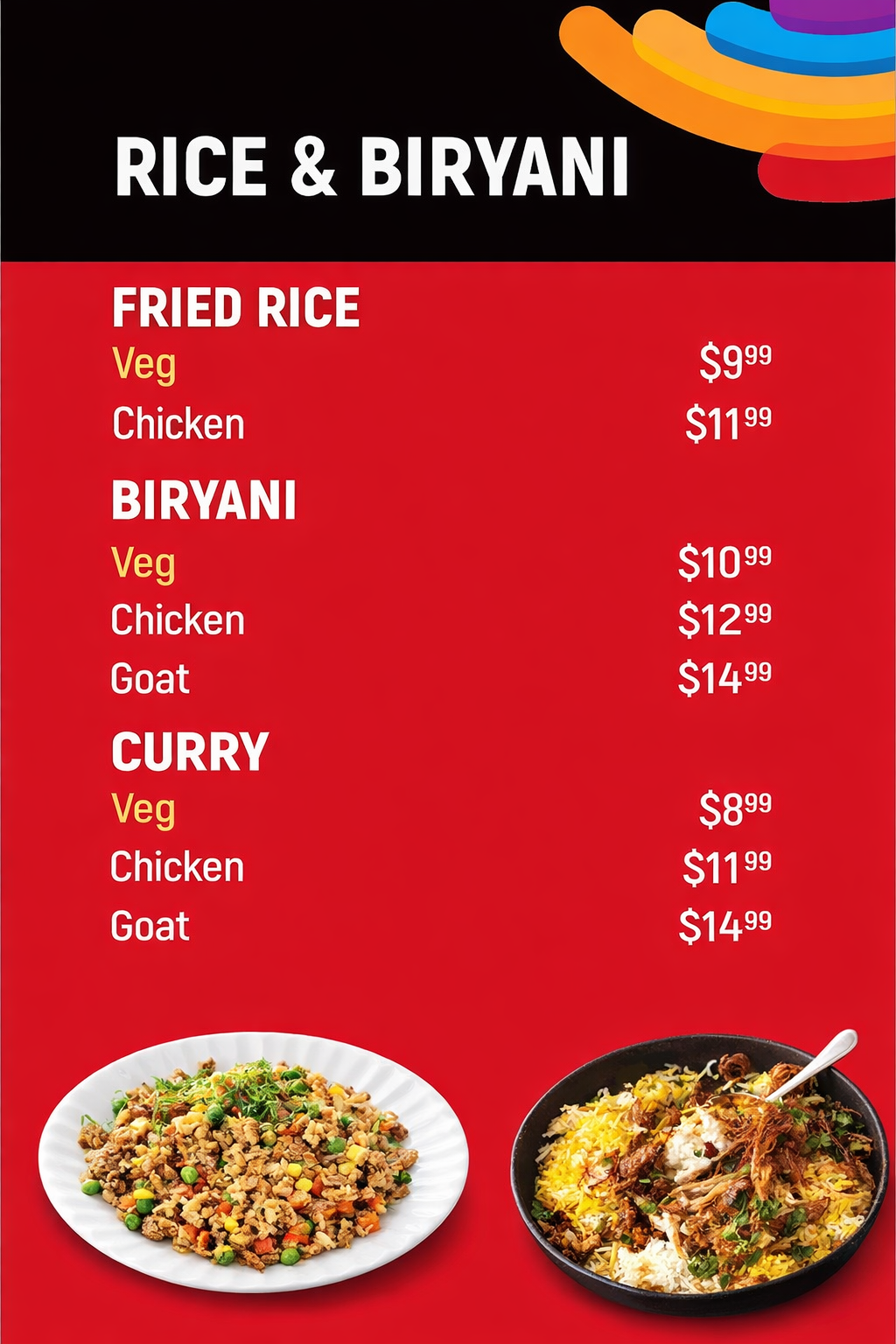 Cafe Indreni Menu Page 2