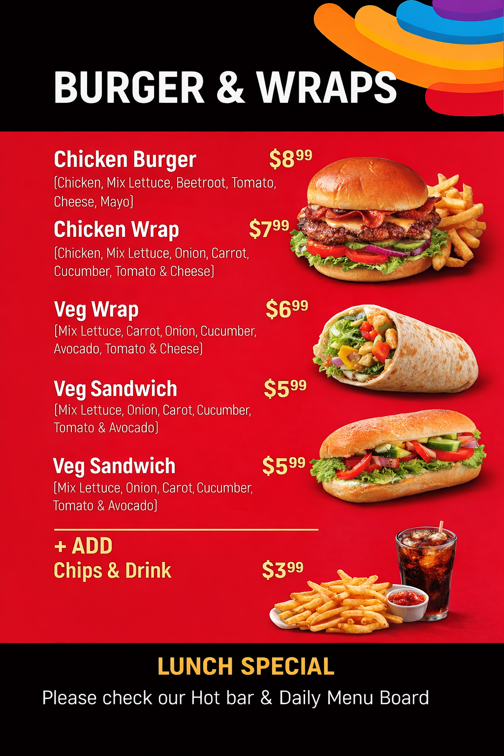 Cafe Indreni Menu Page 5