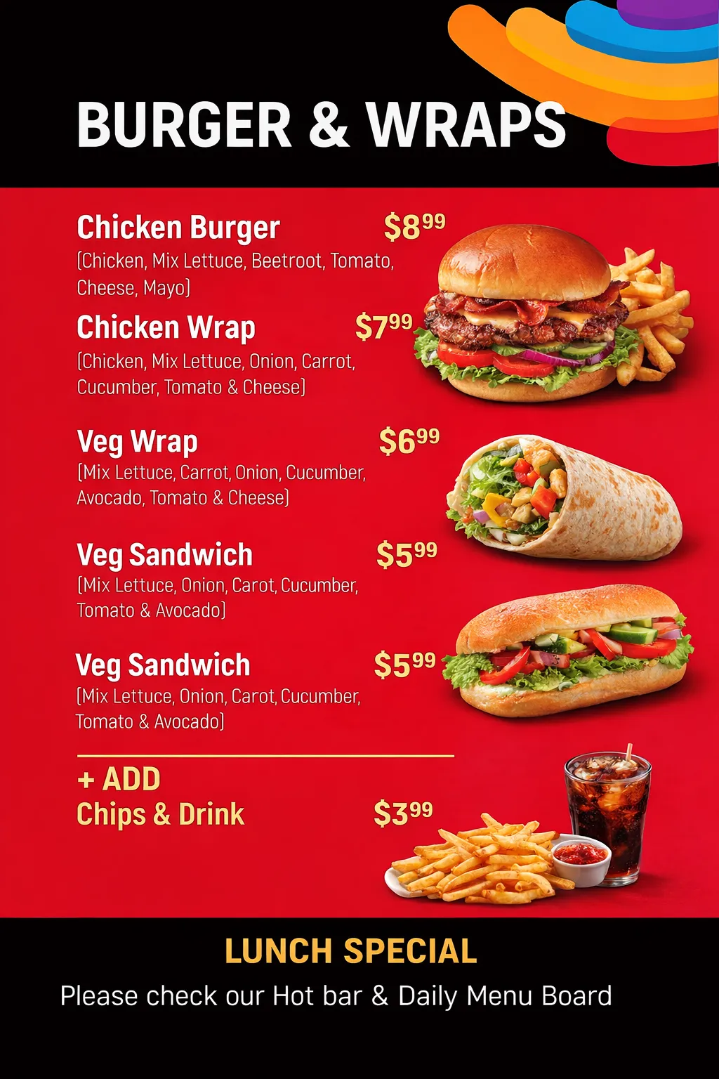 Cafe Indreni Menu Page 5