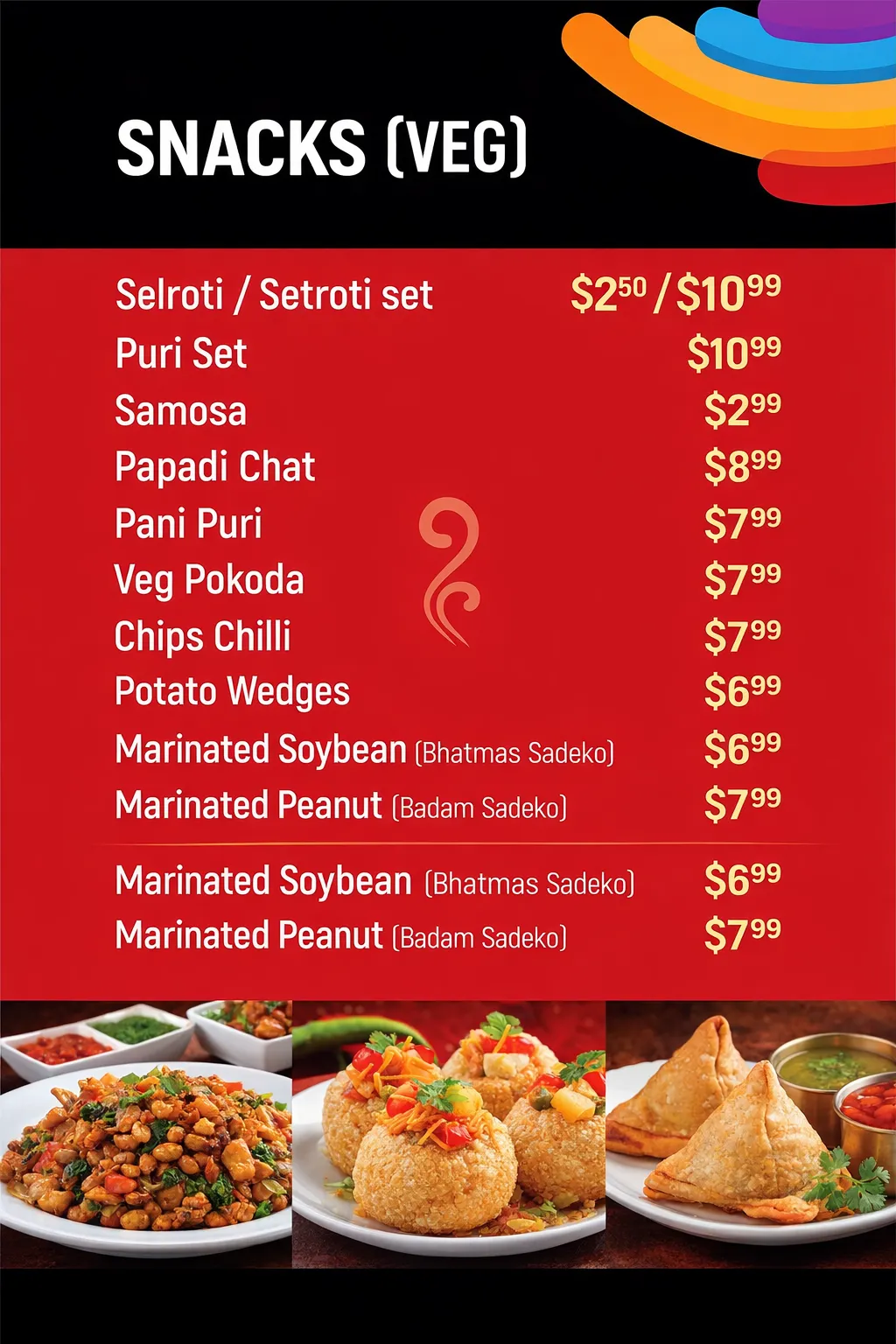 Cafe Indreni Menu Page 8